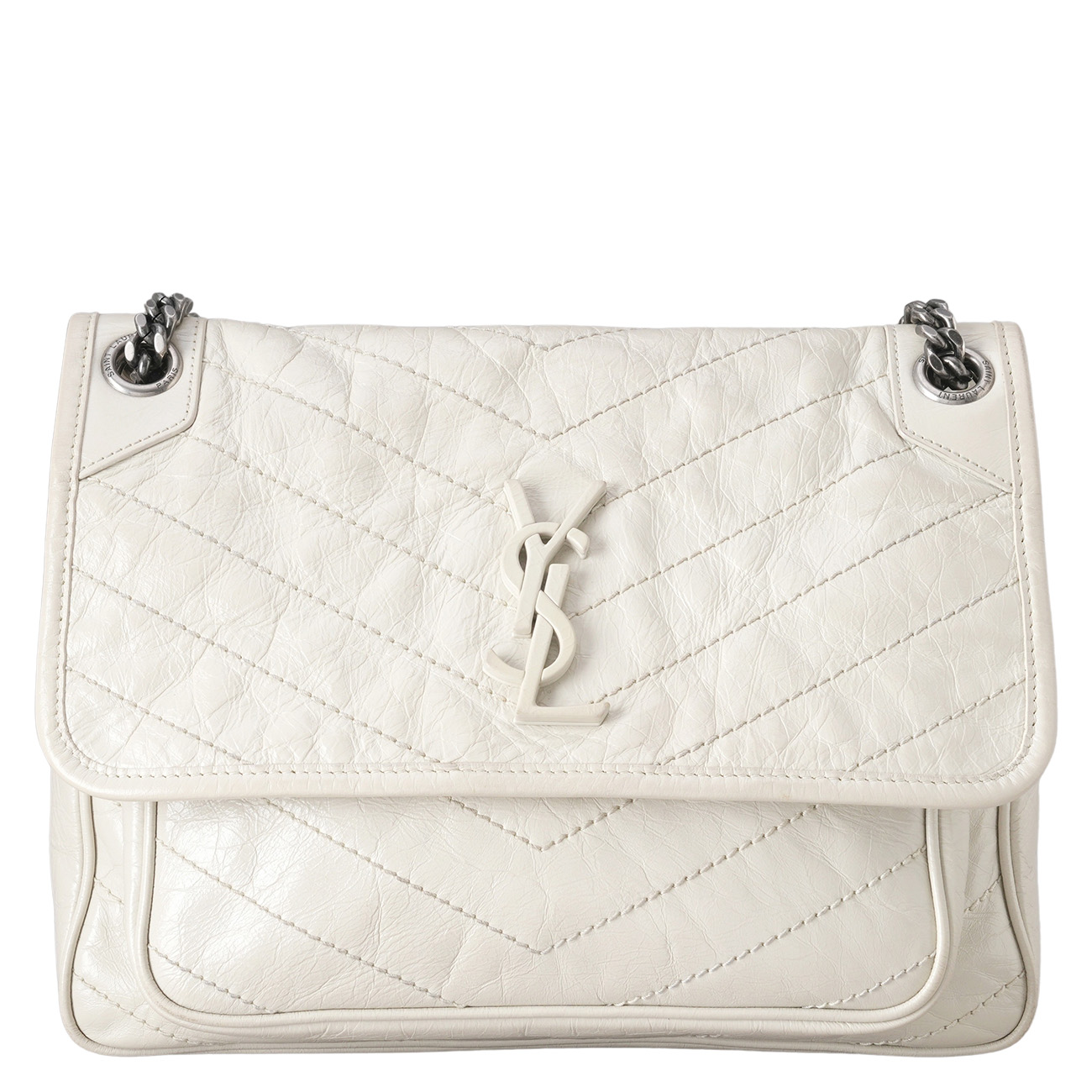YVES SAINT LAURENT(USED)생로랑 633158 니키 미디움 백